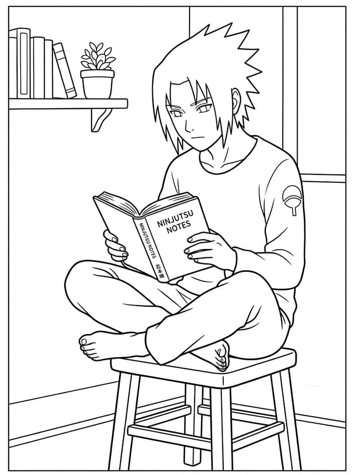 Kul Sasuke fargelegging