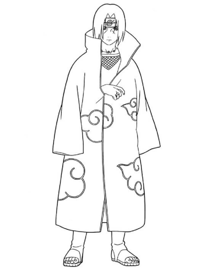 Lett Itachi fargelegging