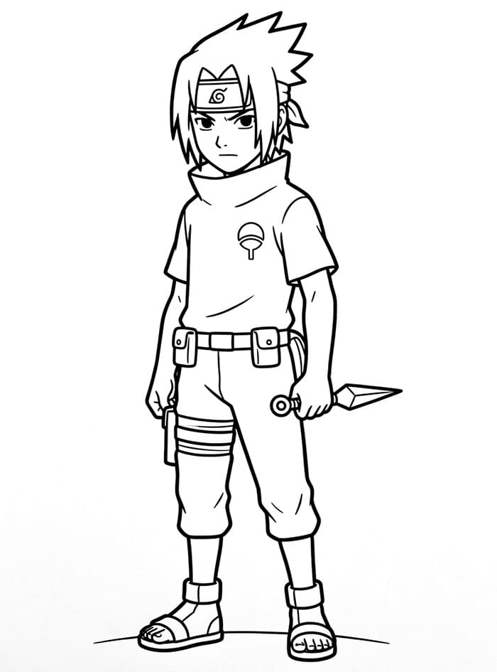 Lett Sasuke fargelegging