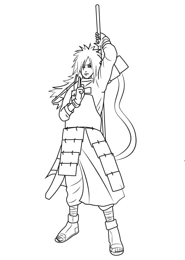 Madara gratis utskriftbar fargelegging