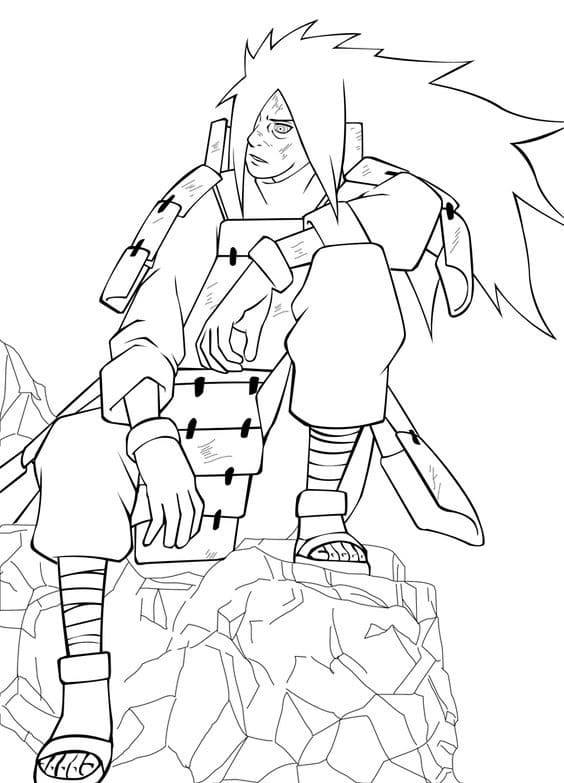Madara utskriftbar for barn fargelegging