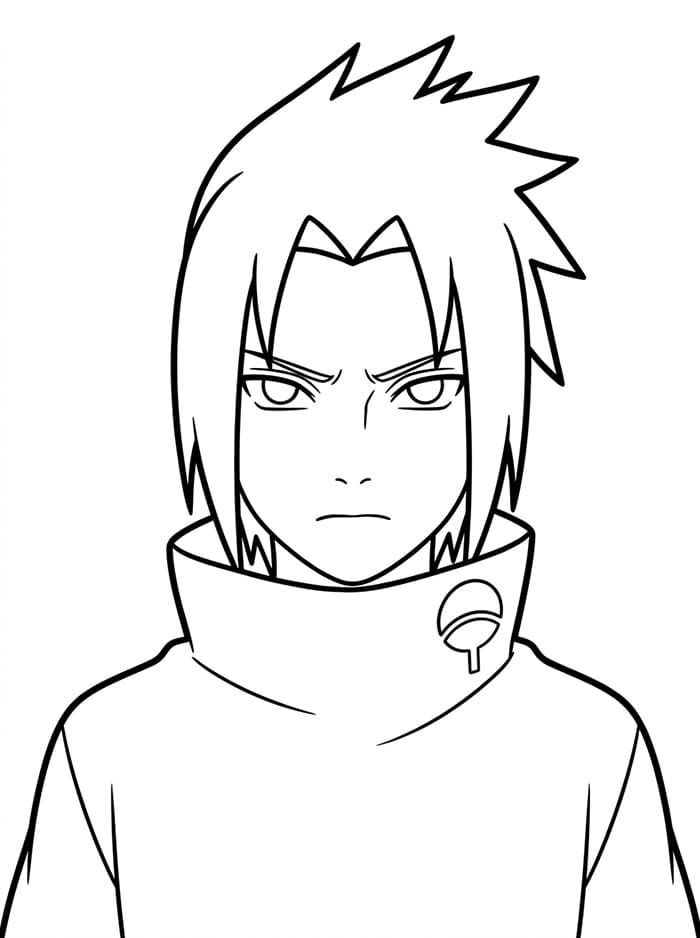 Ninja Sasuke fargelegging