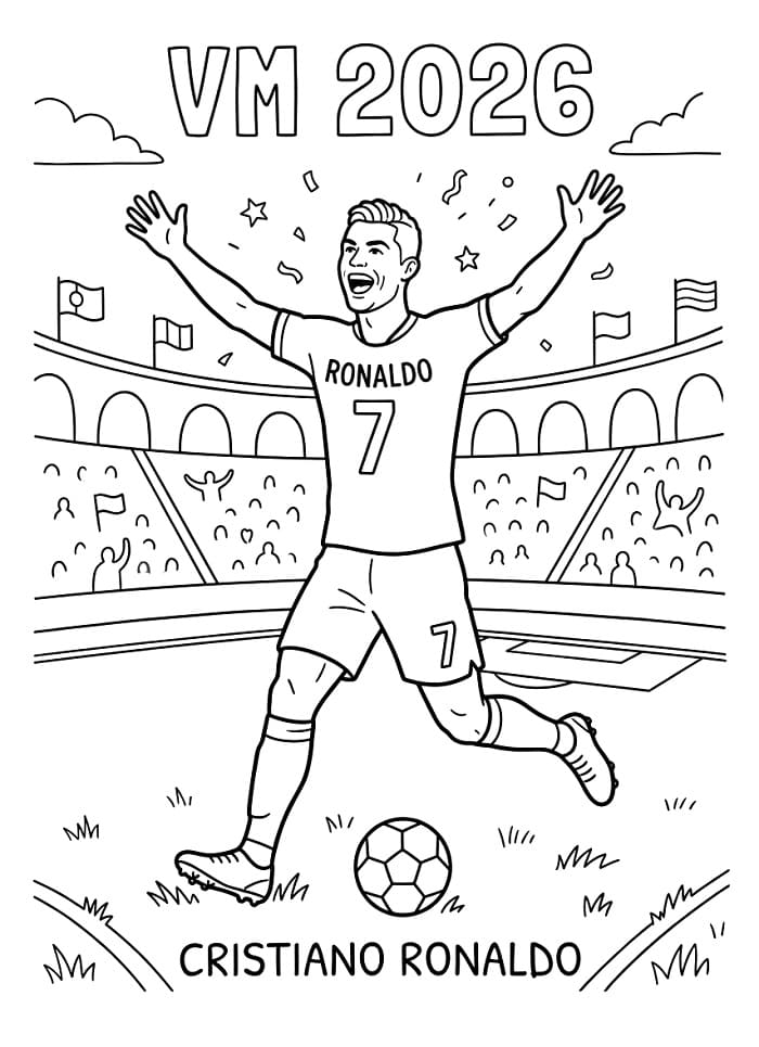 Ronaldo Fotball-VM 2026 fargelegging