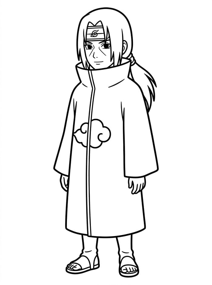 Utrolig Itachi fargelegging