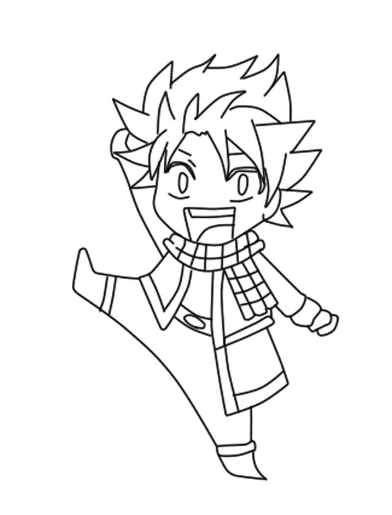Utskriftbar Fairy Tail for barn fargelegging