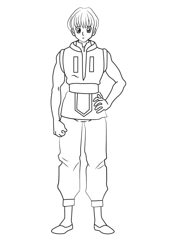 Utskriftbar Hunter x Hunter uten kostnad fargelegging