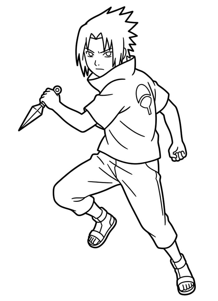 Sasuke Uchiha Fargelegging