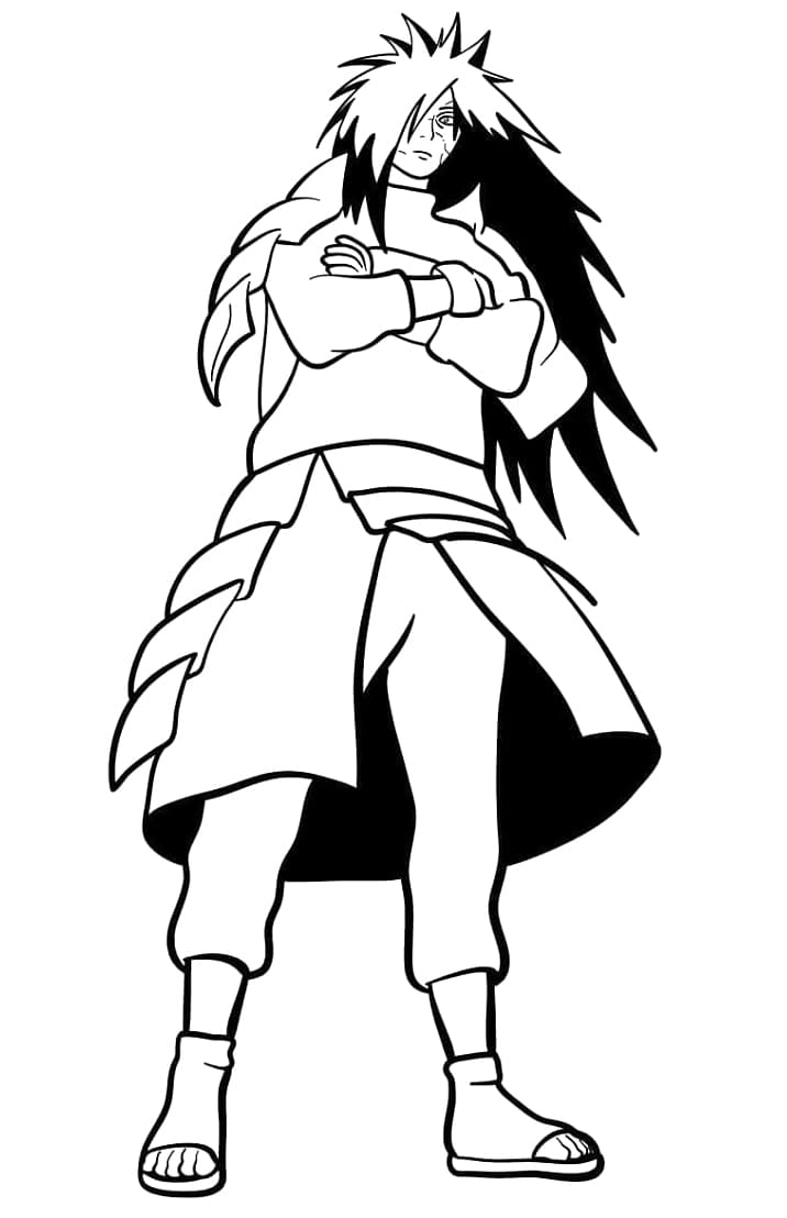 Utskriftbar gratis Madara fargelegging