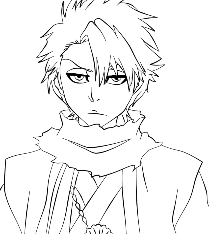 Utskriftbart bilde Bleach fargelegging
