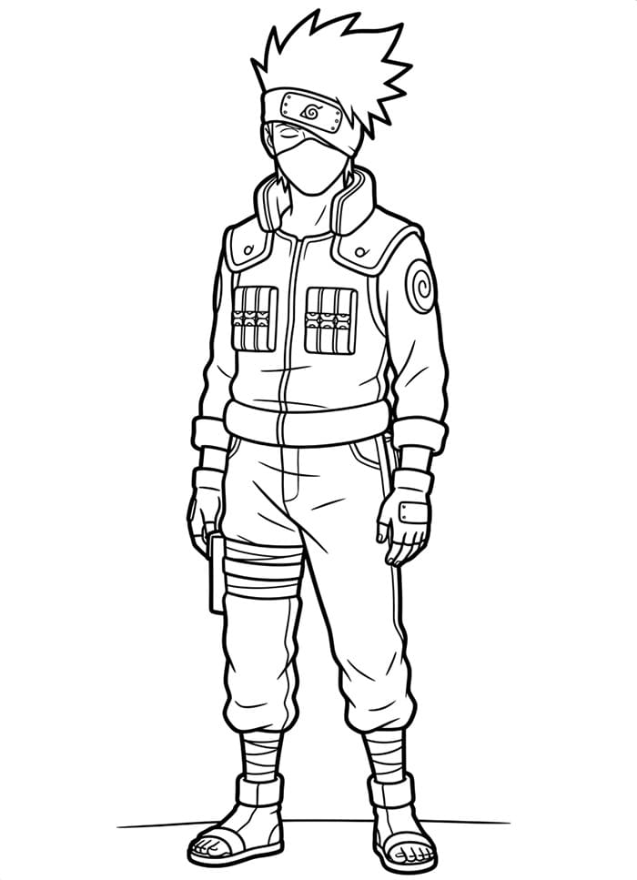 Kakashi Hatake Fargelegging