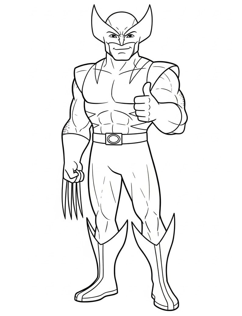 Wolverine for barn fargelegging