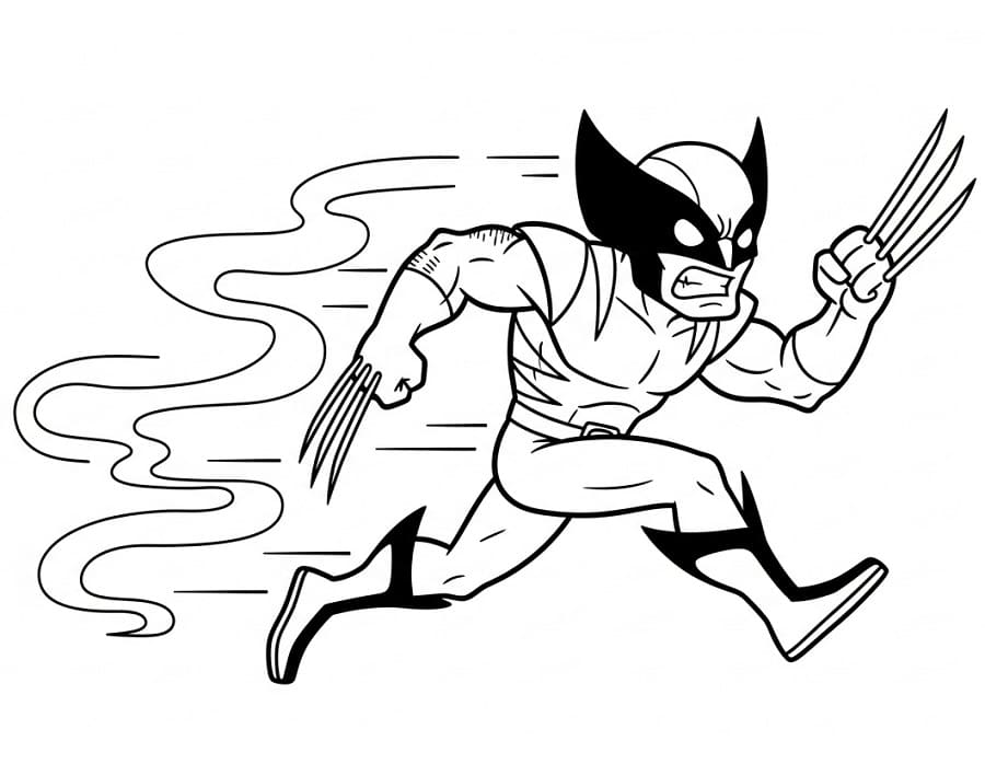 Wolverine gratis fargelegging