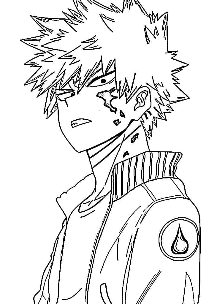 Bakugo for barn fargelegging