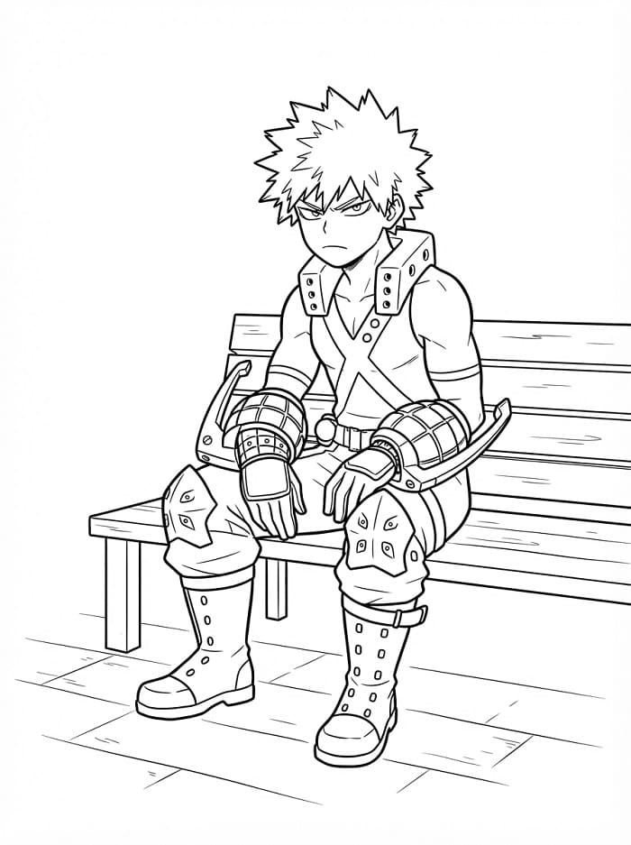 Bakugo gratis fargelegging