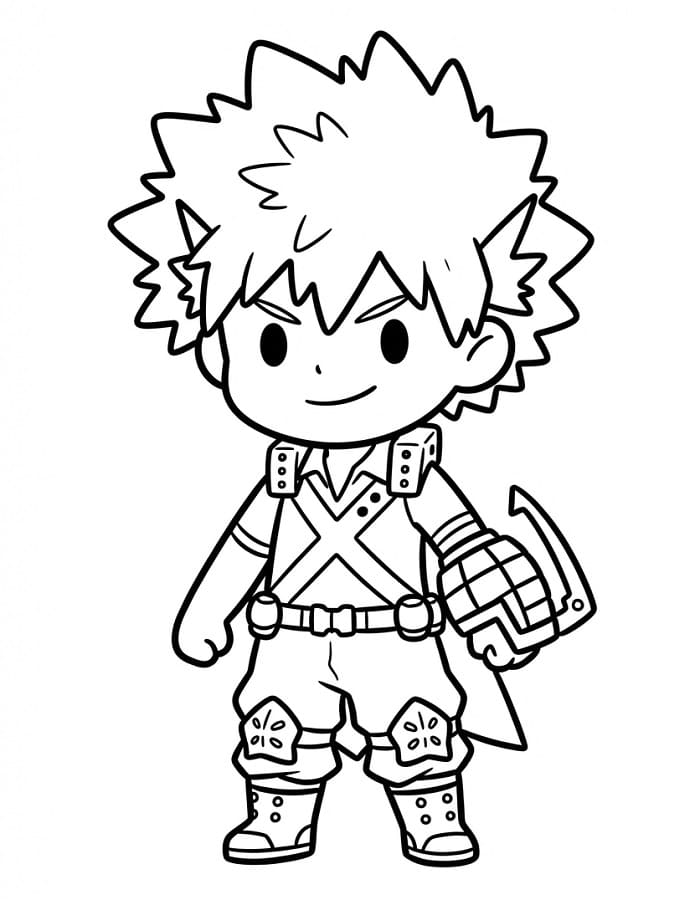 Chibi-Bakugo fargelegging