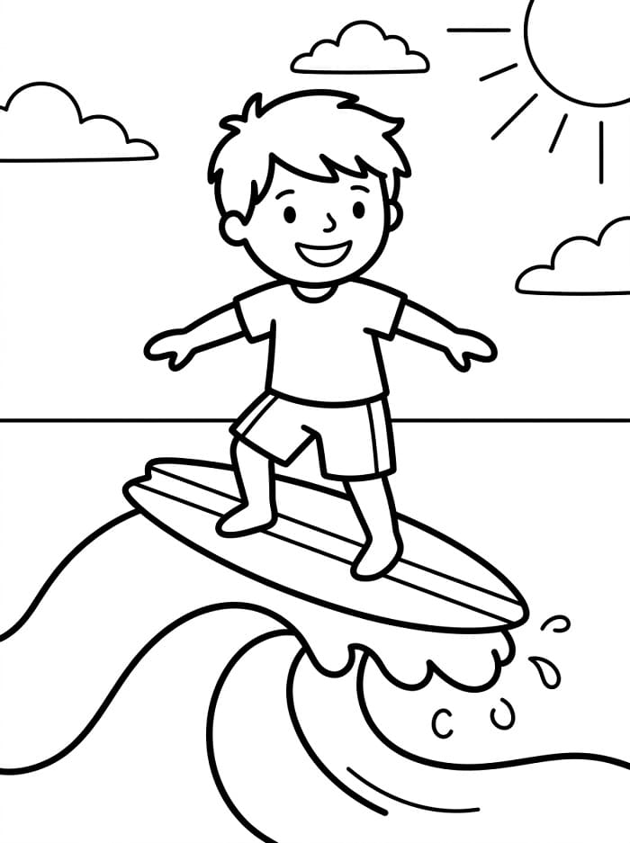 Surfing fargelegging