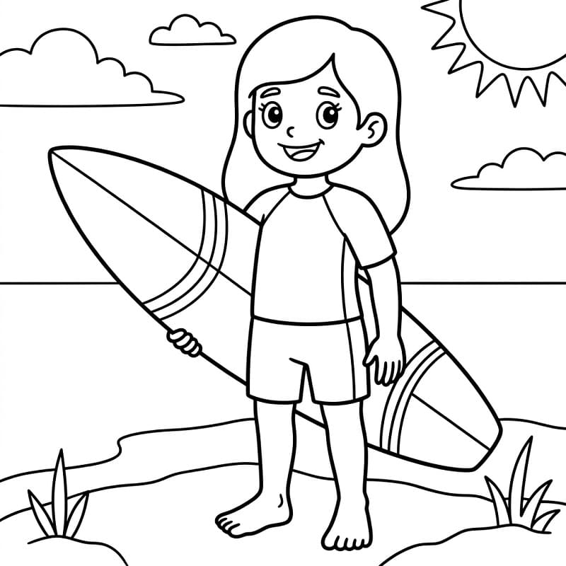 Fin surfing fargelegging