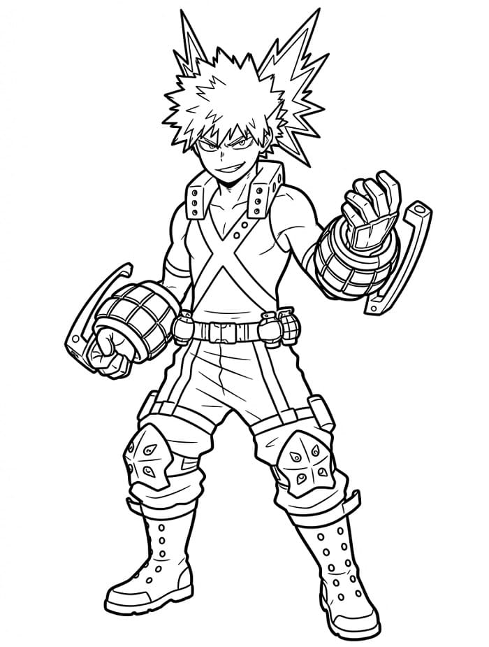 Gratis Bakugo fargelegging