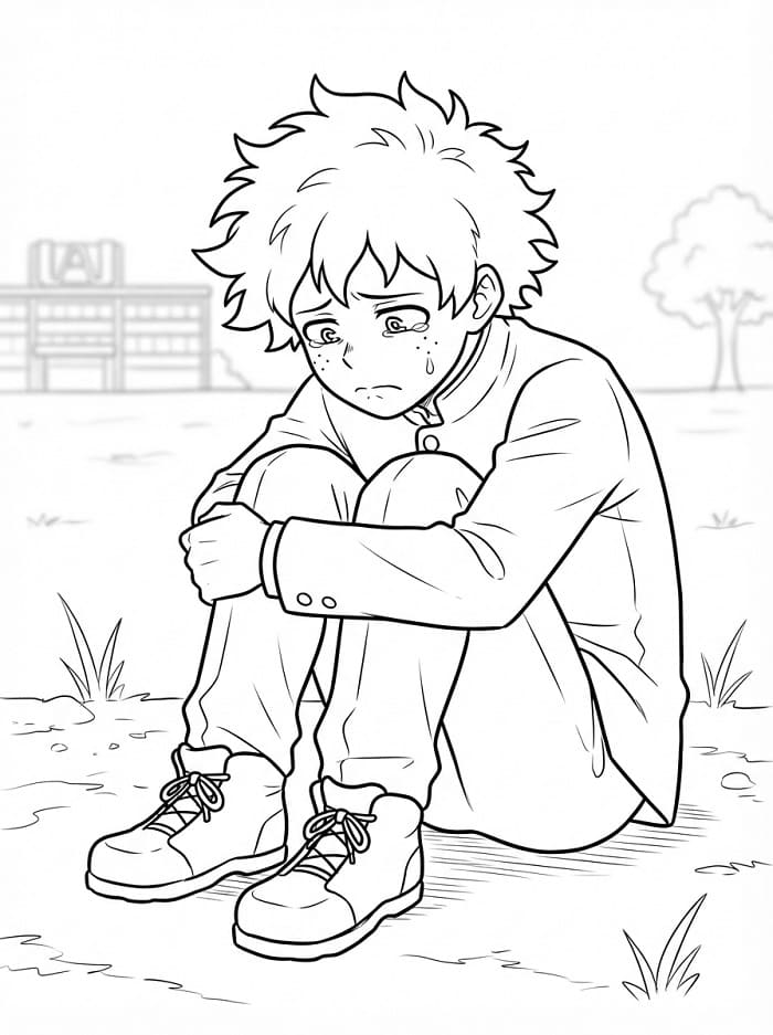 Gratis Izuku Midoriya fargelegging