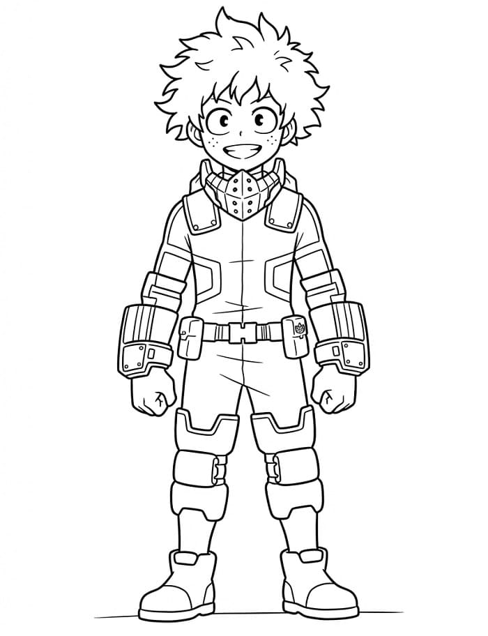 Izuku Midoriya fargelegging