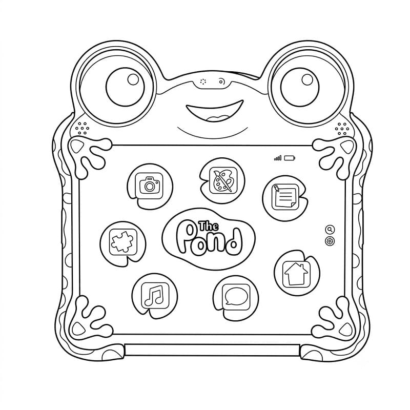 Lilypad fra Toy Story 5 fargelegging