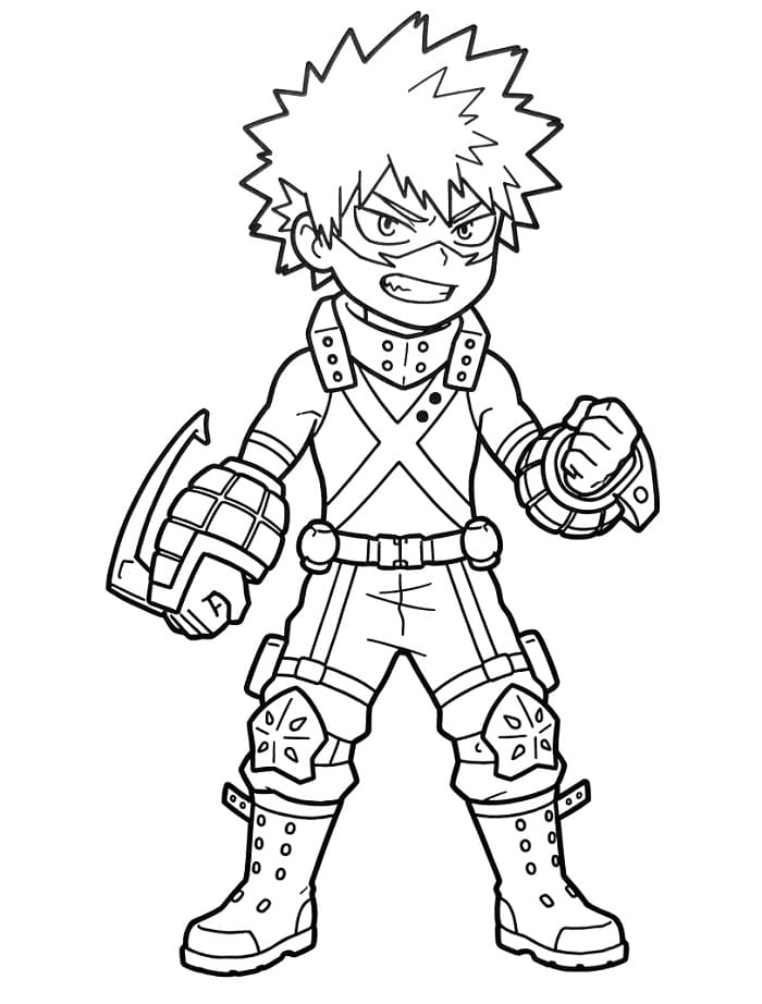 Liten Bakugo fargelegging