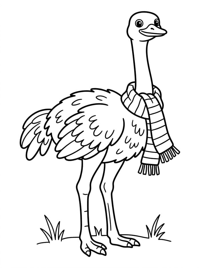 Struts for 5-åringer fargelegging
