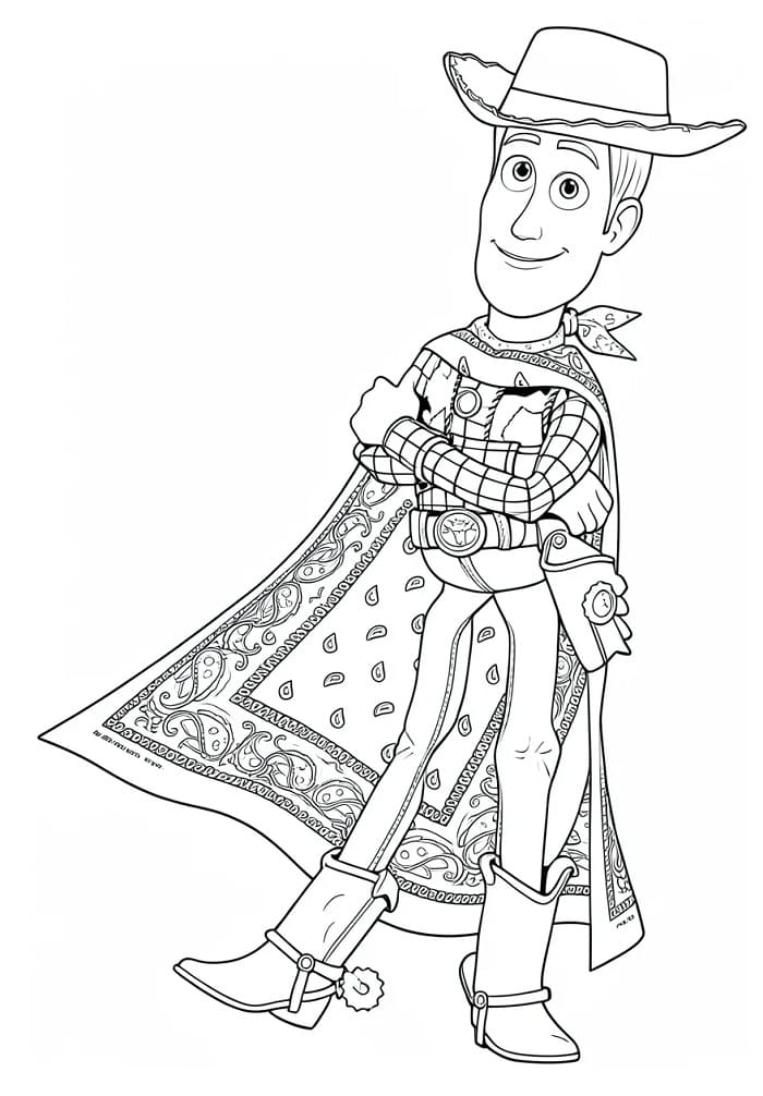 Toy Story 5 Woody fargelegging