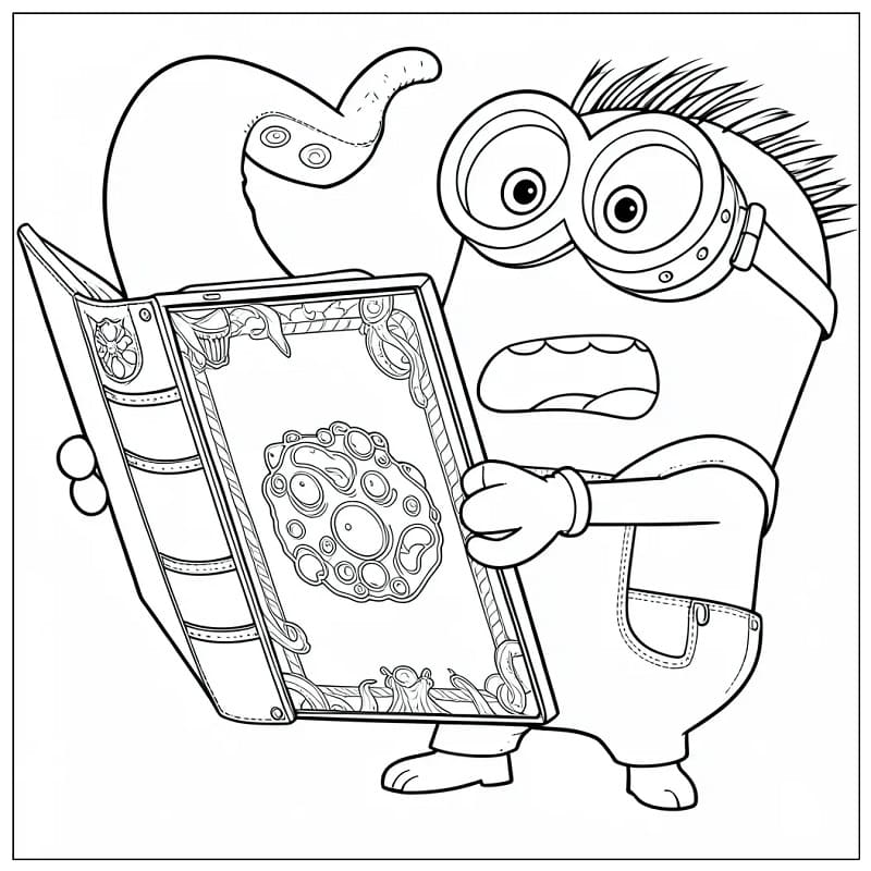 Utskrivbare Minions og Monstre fargelegging