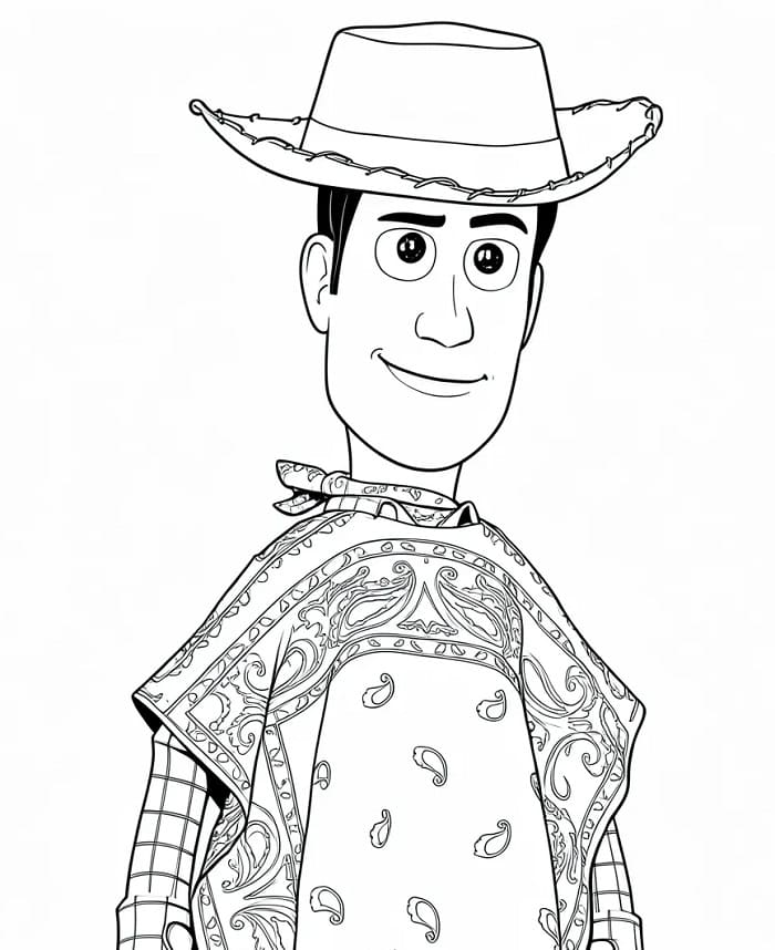 Woody Toy Story 5 fargelegging