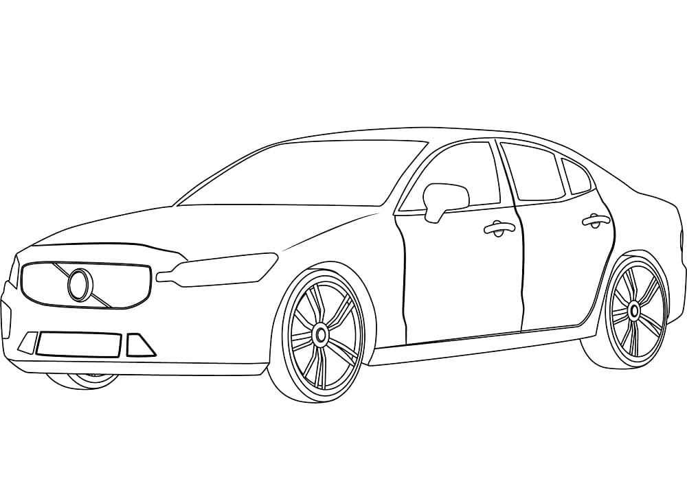 Bilde av Volvo fargelegging