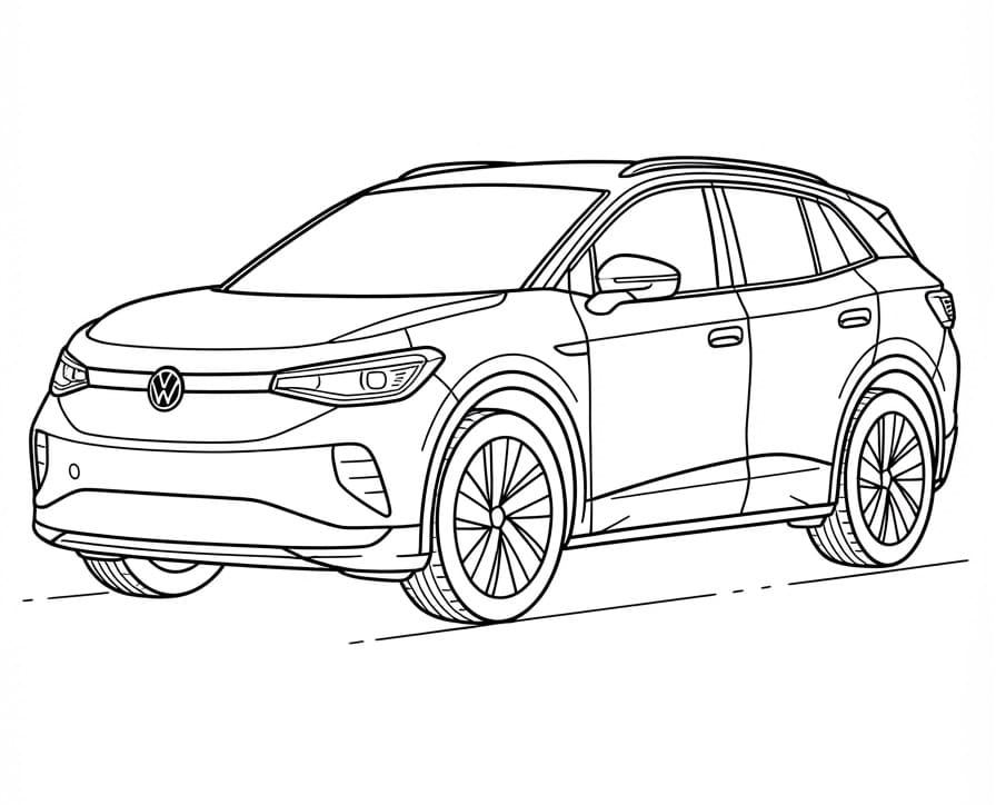 En Volkswagen-bil fargelegging