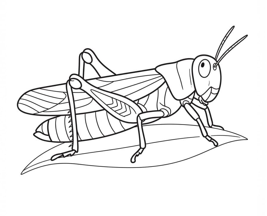 Insekter for 2-åringer fargelegging