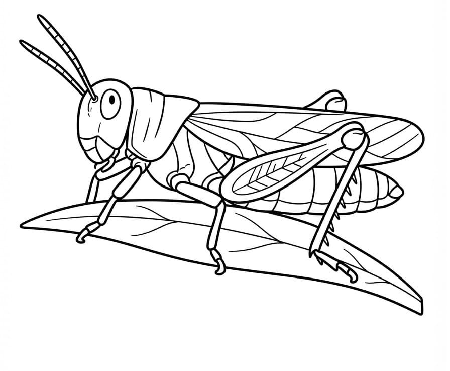 Insekter for 3-åringer fargelegging