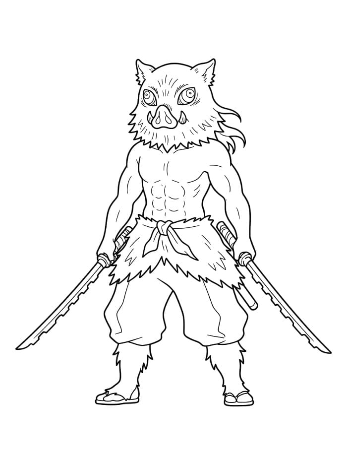 Inosuke Hashibira fargelegging