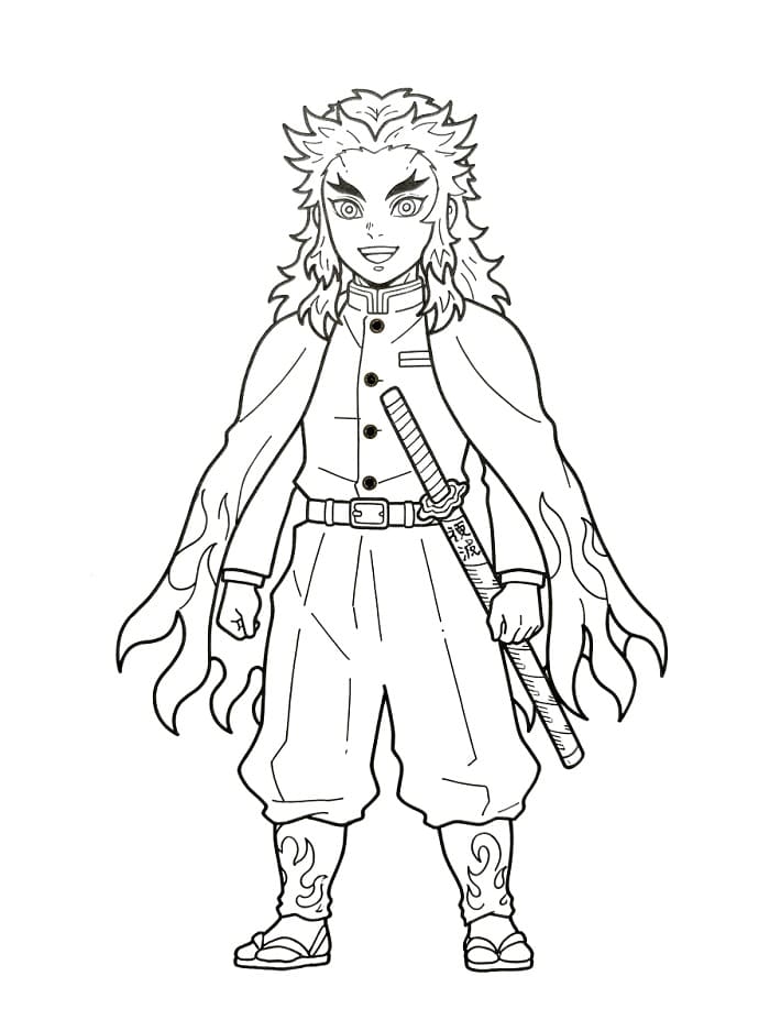 Kyojuro Rengoku Fargelegging