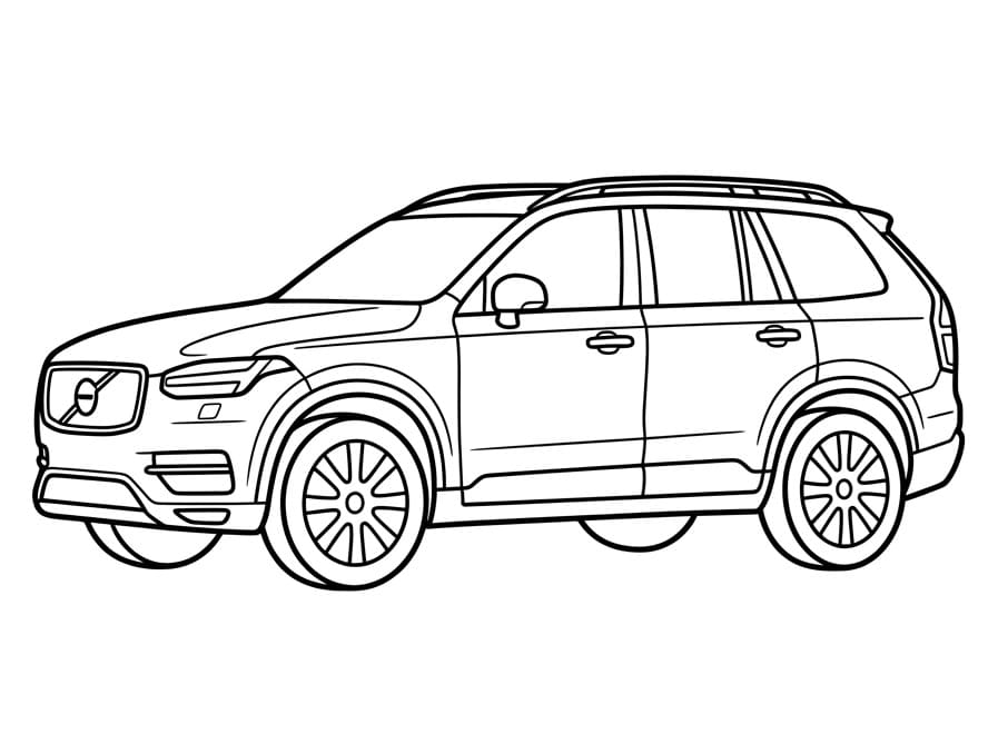 Lett Volvo fargelegging
