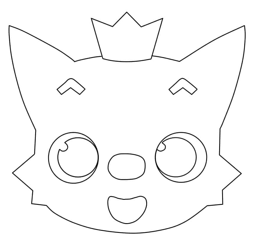 Morsom Pinkfong fargelegging