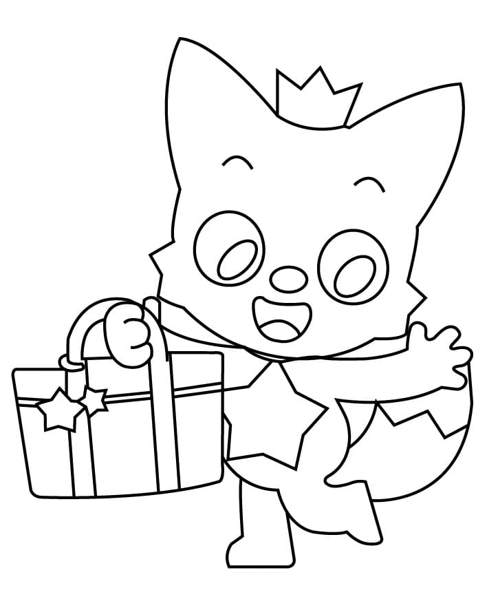 Pinkfong gratis bilde fargelegging