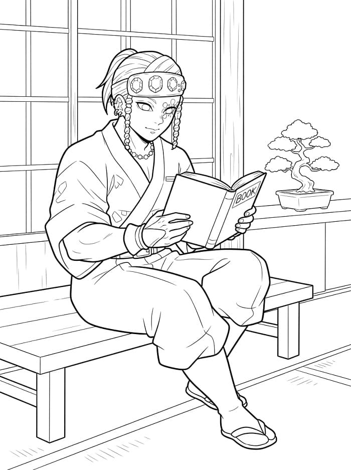 Tengen Uzui for barn fargelegging