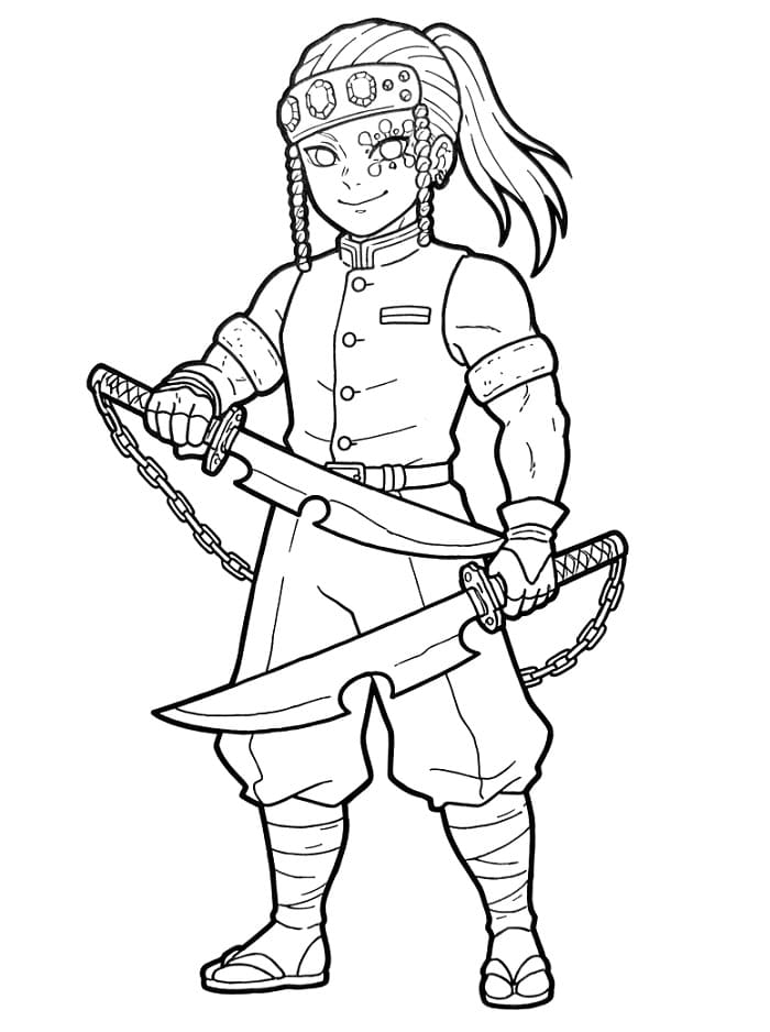 Tengen Uzui Fargelegging