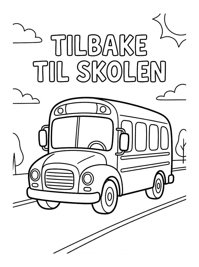 Tilbake til skolen (6) fargelegging