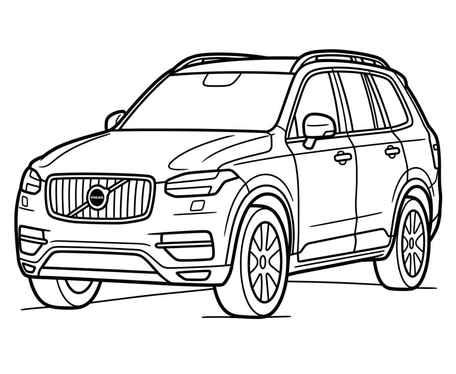 Vanlig Volvo fargelegging