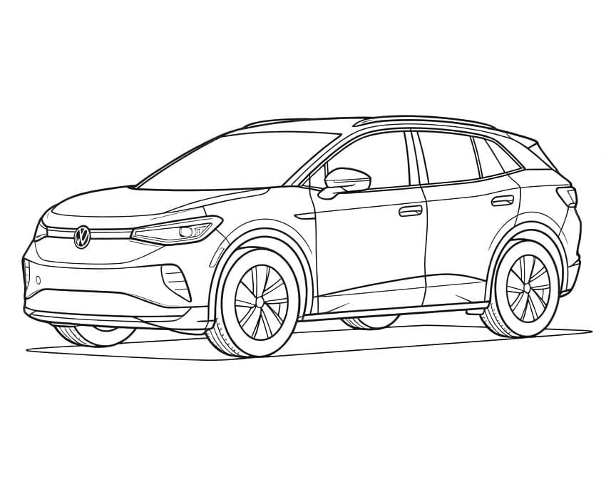 Volkswagen-bil fargelegging