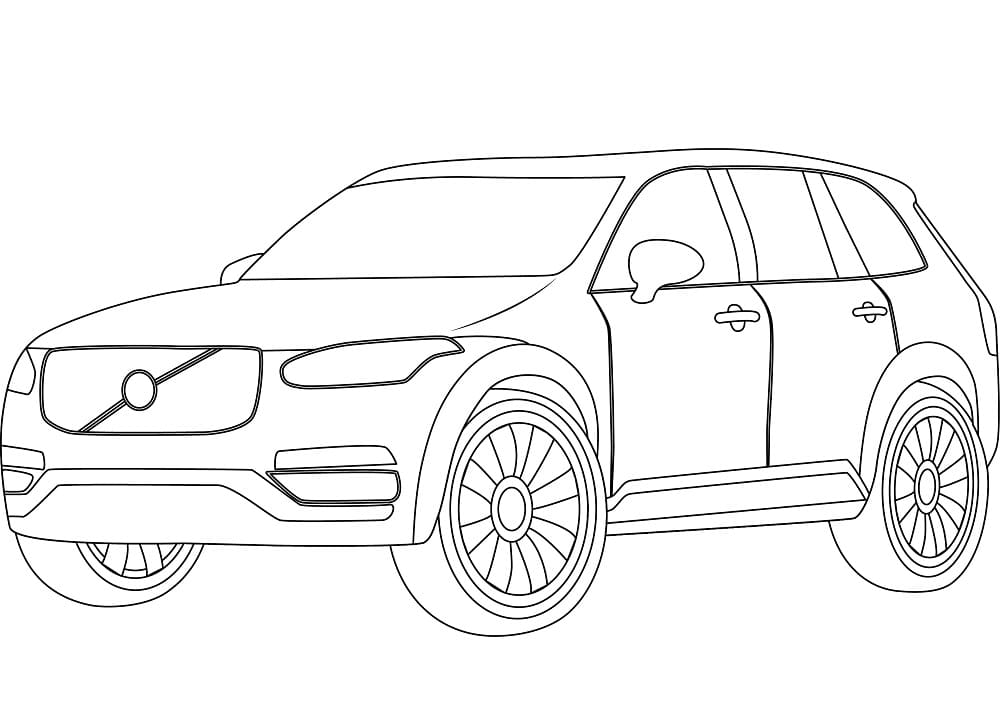 Volvo gratis for barn fargelegging